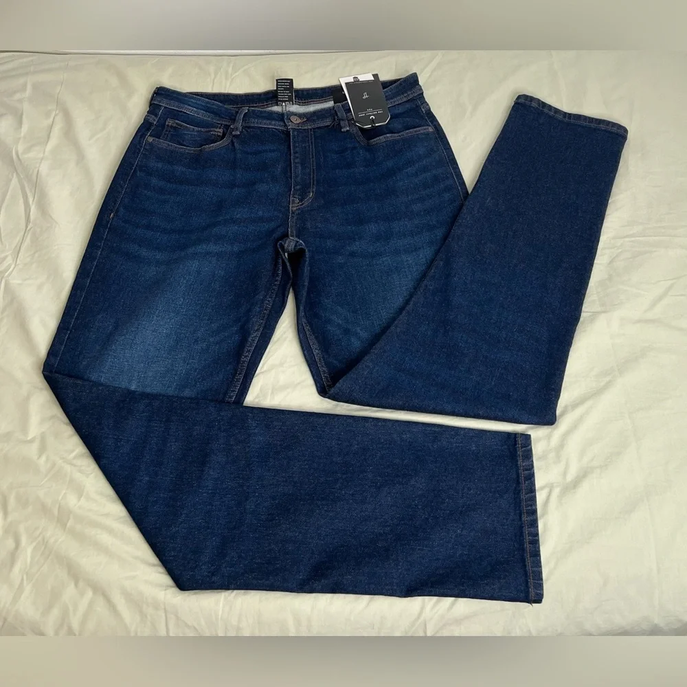 NYC The Perfect Jean Men’s Athletic Fit Mariner-Dkblue  SIZE 36X 36 NEW
